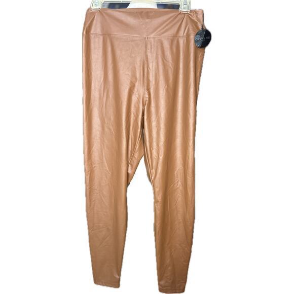 OFFLINE BY‎ AERIE REAL LUXE FAUX LEATHER LEGGING horizon size XL - Picture 2 of 9